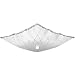 Progress Lighting P4962-30 Patterned White Glass, White