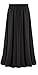 Ashir Aley Woman's Boho Pleated Long Chiffon Maxi Skirt