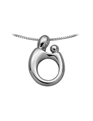 Sterling Silver Large Mother and Child® Pendant with chain