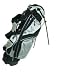 Sporting Goods : PROSiMMON Silver/Black Deluxe Dual Strap Stand Bag