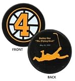 Bobby Orr ''The Flying Goal'' Hockey Puck