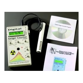 Digital Geiger Counter with Wand & PC (serial) Output