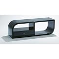 Ultra Modern Contemporary Style TV Stand - High End Quality Furniture - Black Gloss Finish With Built in Sliding Draw