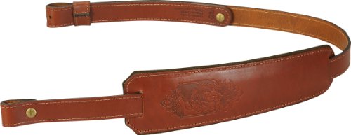 Levys Leathers SN76T Leather Rifle Sling (Walnut)
