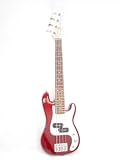 ELECTRIC BASS GUITAR - RED - Small Scale 36" Inch Childrens Mini Kids NEW
