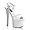 white patent/white
