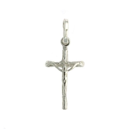 31pZmbc4I%2BL Review Of Italian Sterling Silver crucifix cross Pendant Charm