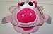 Vo-Toys Bite Me Big Mouth Pig with Sound Chip 7in Dog Toy
