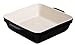 Raymond Blanc by Anolon Square Dish (Try Me) Black and Cream, 25cm