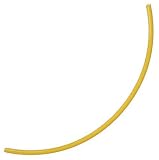 PSI Low Pressure Macroline Hose - 1 Foot - Yellow