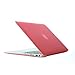 HDE Plastic Hard Shell Case and Keyboard Cover for MacBook Air 11 Inch (Models: A1370/A1465), Pink