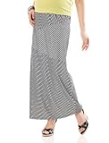 A Pea in the Pod: Under Belly Full Length Striped Maternity Skirt