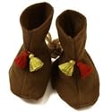 Sckoon Organic Cotton Kabuki Booties - Size 0-6 Months
