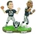 Oakland Raiders Rich Gannon & Jerry Porter Dual Bobblehead