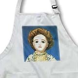 Florene Vintage - 1880 Bisque Doll - Aprons