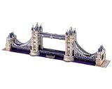 Large 120pc Tower Bridge Novelty Model 3D Puzzle Set