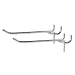 Pegboard Hooks, "Multi-tool Holder" for 1/8" or 1/4" Peg Board