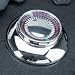 Executive Desk Personal Roulette Wheel Paperweight Silver Plated