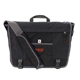 Jansport Trans Meridian Messenger Bag with Laptop Sleeve (Black)