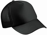 Produkt-Bild: Trucker Mesh Baseball Cap in Polyester in Schwarz
