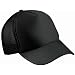Trucker Mesh Baseball Cap in Polyester in Schwarz