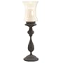 Accents de Ville Debbie Pillar Stand with Glass Shade