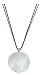 Kahuna KJ016 Ladies Cream Shell Circle Thong Pendant