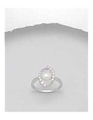 CZ Ring In 92.5 Sterling Silver