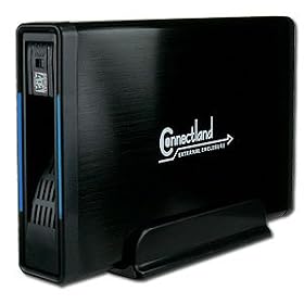 Connectland - BE-COMBO-MRA-602 - Bo�tier externe combo USB / eSATA pour Disque dur SATA 3,5"