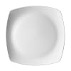 Ten Strawberry Street Set of 6 Aurora Dinner Plates, White.