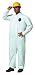 Dupont Tyvek Coverall Front Zipper Closure, Open Wrists/Ankles, 3XL, white, w/collar, 25 per case TY120S-3XL