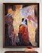 JohnRichard Collection Golden Light Abstract Painting