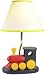 Children's Wooden Train Table Lamp