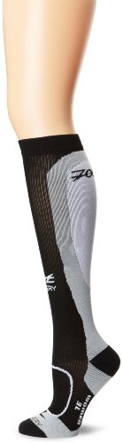 Zoot Sports Women's Ultra Compressrx Recovery Sock (Black, 4) On Sale
