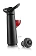 Vacuvin Concerto Wine Saver Gift Pack with 4 Bottle Stoppers, Black