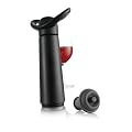 Vacuvin Concerto Wine Saver Gift Pack with 4 Bottle Stoppers, Black