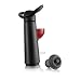 Vacuvin Concerto Wine Saver Gift Pack with 4 Bottle Stoppers, Black