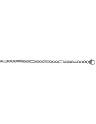 Genuine Volder Tirol TM White Gold Anklet. 18KT White Mixed Link and 20 inches in Length - 7 grams. 100% Satisfaction Guaranteed.