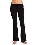 Green Apple Women's 33-Inch Natural Fit Yoga Flare Pant (Black, Small)