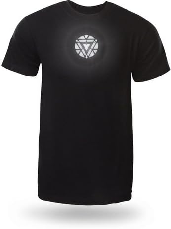 Iron Man 3 Tony Stark Light-Up LED Shirt (X-Large)