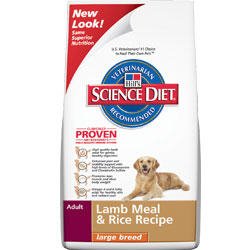 Hill’s Science Diet Adult Large Breed Lamb Meal and Rice Recipe Dry Dog Food