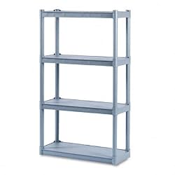 Iceberg Rough N Ready Four-Shelf Open Storage System