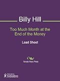 Too Much Month at the End of the Money Sheet Music