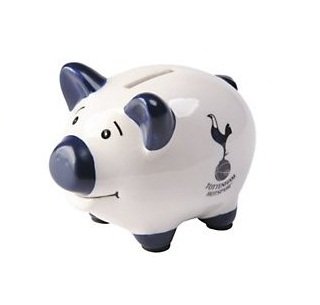 Tottenham Hotspur F.C. Piggy Bank - White