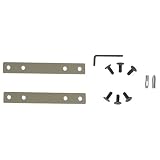 Bush Furniture In-Line Panel Connector Kit, Slate