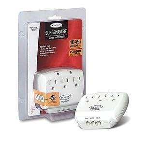 Belkin SurgeMaster F9H320-CW 3-Outlet Wall-Mount Surge Protector