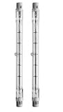 from Long Life Lamp Company 2 x 80w 118mm Tungsten Linear R7s Halogen floodlight J118 security light bulb Long Life brand