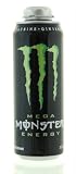 Review Monster  / Monster MEGA Energy Drink, Monster MEGA GREEN Energy, 24 OZ. / 12PK, RESEALABLE CAN