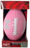 Michigan Wolverines Pink Mini Football