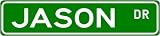JASON Street Name Sign ~ Family Lastname Sign ~ Gameroom, Basement, Garage Sign